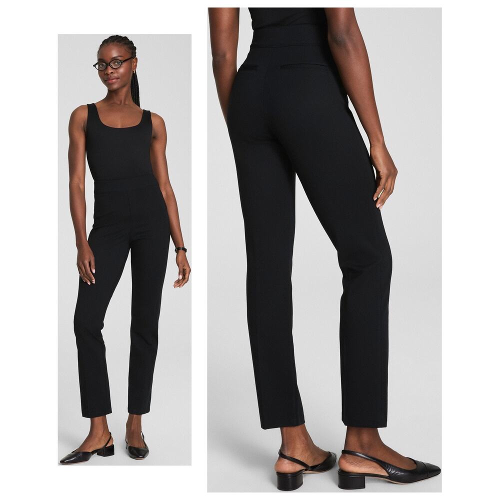 SPANX Ponte Straight Pant Work Office Capsule Preppy Going Out Business Fall XL